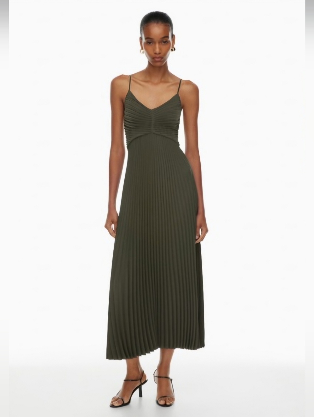 NWT // Aritzia Babaton Celebrate Dress - Dark Olive